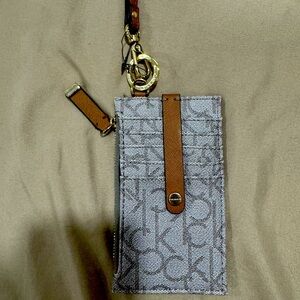 Calvin Klein wristlet wallet credit card organizer